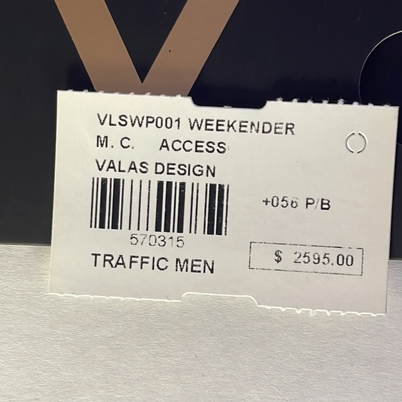 Valas Los Angeles Leather Weekender - Picture 6 of 6